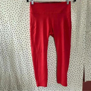 Outdoor Voices Red Leggings